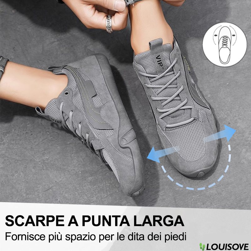 Sconto del 50%, scarpe ortopediche da uomo, alleviano i dolori articolari, si adattano al piede, riducono la pressione del piede