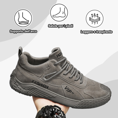 (50% di sconto oggi) Scarpe ortopediche per il supporto dell'arco plantare da uomo per un efficace sollievo dal dolore in tre giorni - Design ergonomico
