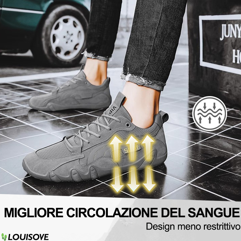 Sconto del 50%, scarpe ortopediche da uomo, alleviano i dolori articolari, si adattano al piede, riducono la pressione del piede