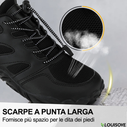 Sconto del 50% di oggi - Scarpe ortopediche dal design ergonomico - Scarpe da trekking per esterni, alleviano il dolore ai piedi e riducono l'affaticamento