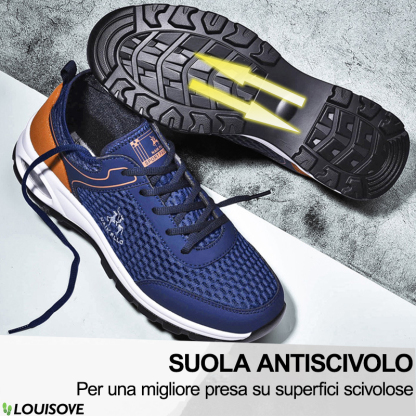 (🔥50% di sconto oggi - da non perdere⏰) Scarpe ortopediche casual da uomo di alta qualità 👞Comode e traspiranti - perfette per camminare