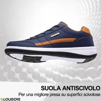 [Sconto del 50% per un periodo limitato] Scarpe da ginnastica ortopediche in pelle ultraleggera per alleviare il dolore Scarpe da ginnastica ergonomiche in pelle comode 👞