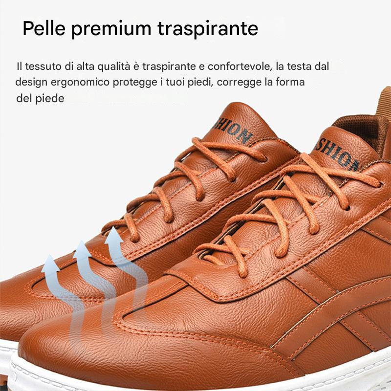 (🔥50% DI SCONTO OGGI - DA NON PERDERE) Scarpe ortopediche da uomo in vera pelle dal design ergonomico