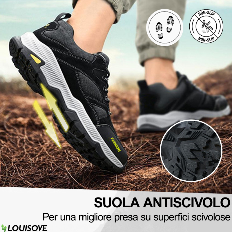 Lo sconto di oggi è del 50%. Le sneakers da uomo sono progettate ergonomicamente per proteggere meglio i piedi e alleviare la pressione.