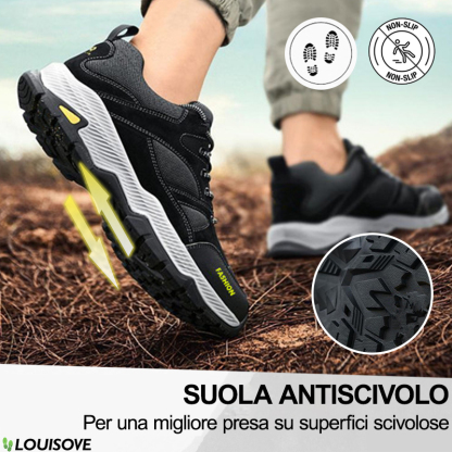 Lo sconto di oggi è del 50%. Le sneakers da uomo sono progettate ergonomicamente per proteggere meglio i piedi e alleviare la pressione.