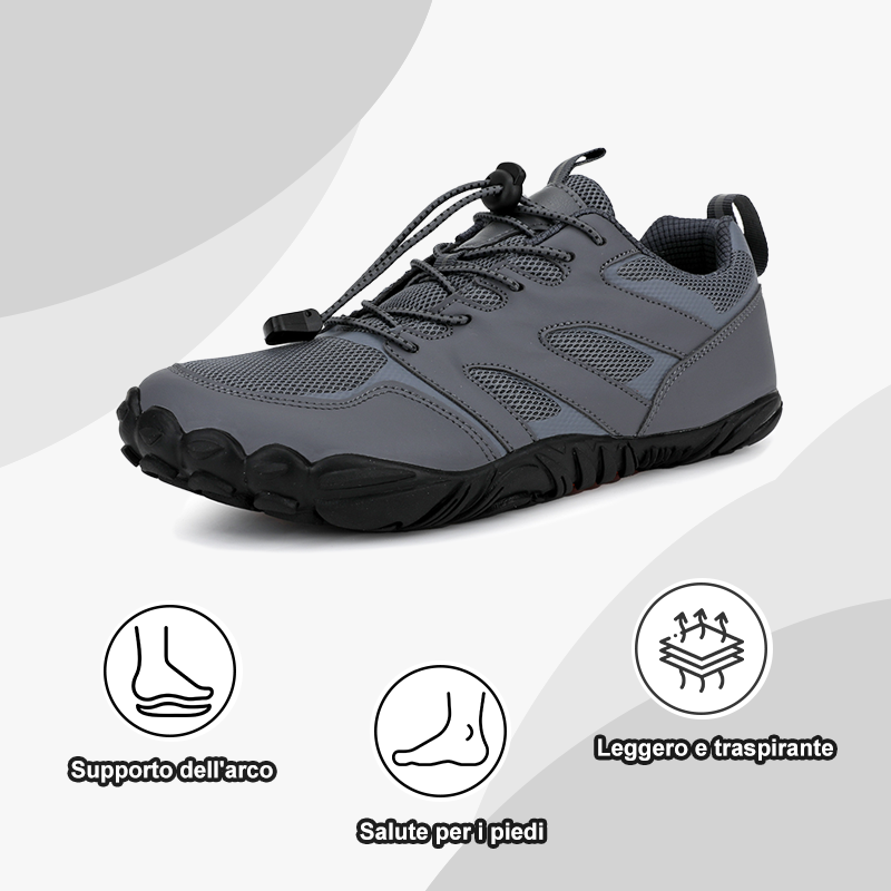 Sconto del 50% di oggi - Scarpe ortopediche dal design ergonomico - Scarpe da trekking per esterni, alleviano il dolore ai piedi e riducono l'affaticamento