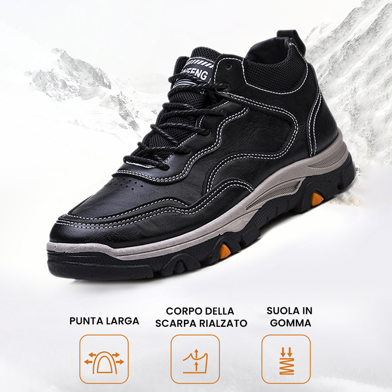 Lo sconto di oggi è del 50%. Le scarpe ortopediche da uomo possono alleviare la pressione sui piedi e proteggere meglio i piedi e le ginocchia.