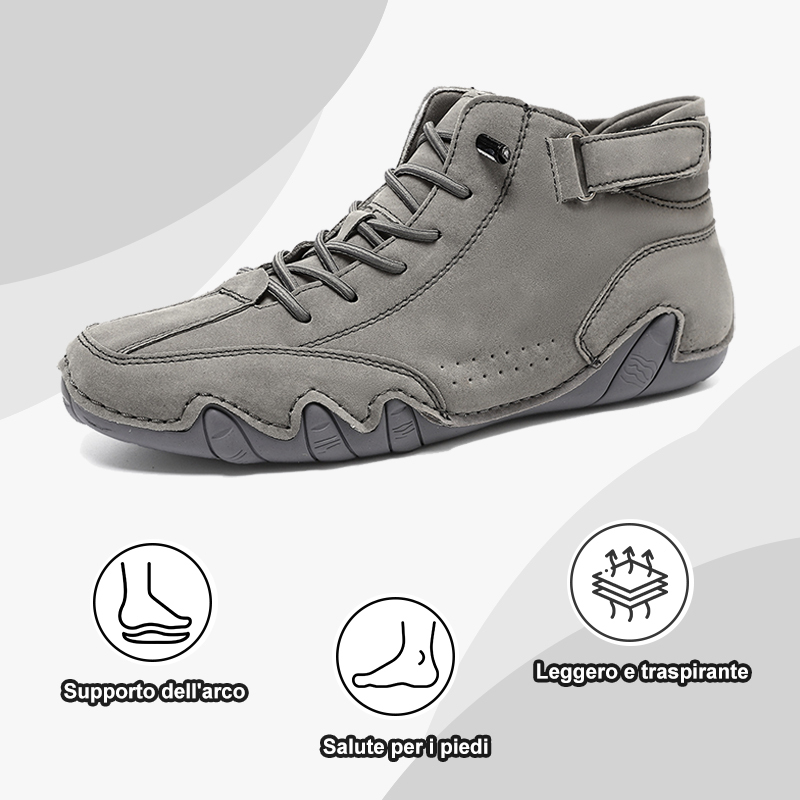 Per un periodo limitato, con uno sconto del 50%, le scarpe ortopediche in pelle alleviano il dolore ai piedi e riducono la pressione del peso sulle articolazioni del piede