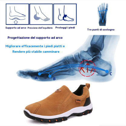 [Sconto del 50% oggi] Scarpe ortopediche dal design ergonomico: elimina facilmente il dolore ai piedi