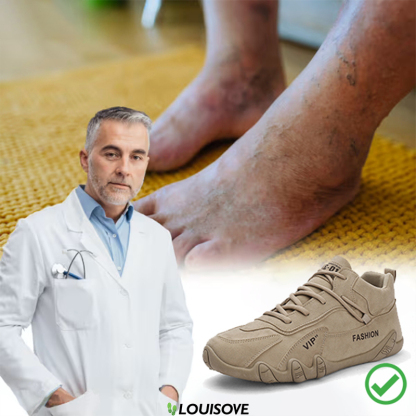 Oggi riceverai uno sconto del 50% sulle scarpe ortopediche da esterno da uomo che leniscono i piedi, alleviano il dolore e riducono lo stress sui piedi.