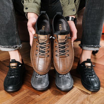 🔥Scarpe ortopediche in pelle da uomo, modellano i contorni del piede e riducono l'affaticamento, ordina ora e ricevi calzini ortopedici gratuiti. 🎁