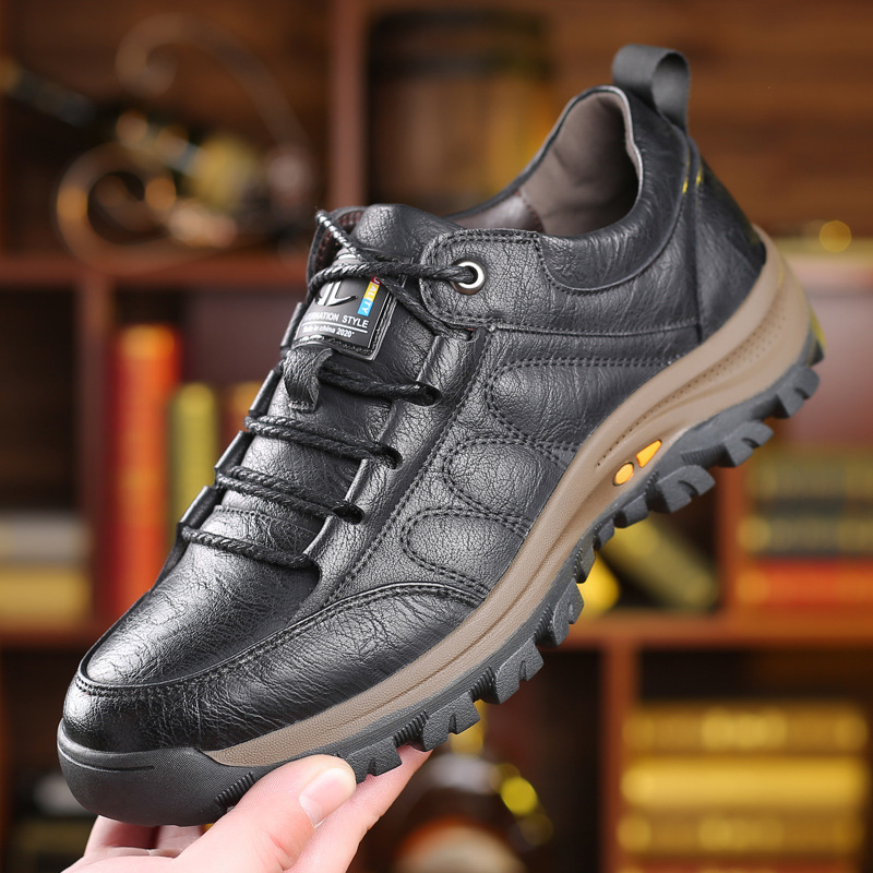 [Sconto del 50%] Scarpe ortopediche in pelle bovina, alleviano l'affaticamento e riducono le lesioni al ginocchio