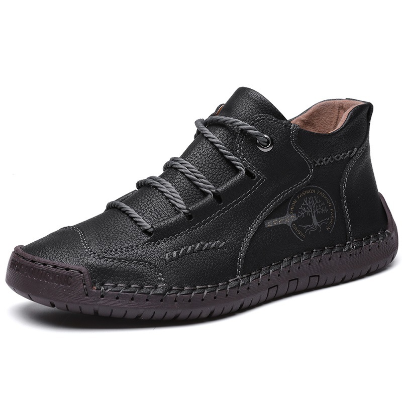 🔥【50% sleva】Ortopedické kožené boty, podpora klenby, nyní získejte zdarma pár ortopedických ponožek🧦