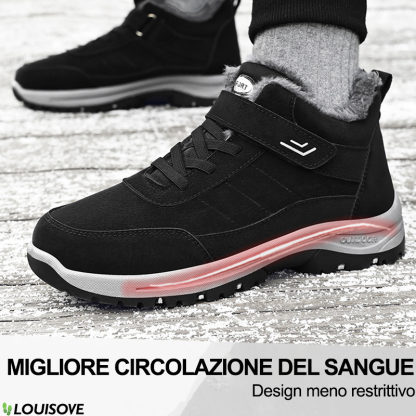 Sconto del 50% sulle scarpe ortopediche invernali, così non sentirai più freddo in inverno, proteggerai meglio i tuoi piedi e allevierai il dolore.