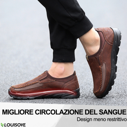 Lo sconto di oggi è del 50%, scarpe ortopediche casual in pelle, alleviano il dolore ai piedi e migliorano la postura della camminata.
