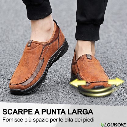 Lo sconto di oggi è del 50%, scarpe ortopediche casual in pelle, alleviano il dolore ai piedi e migliorano la postura della camminata.
