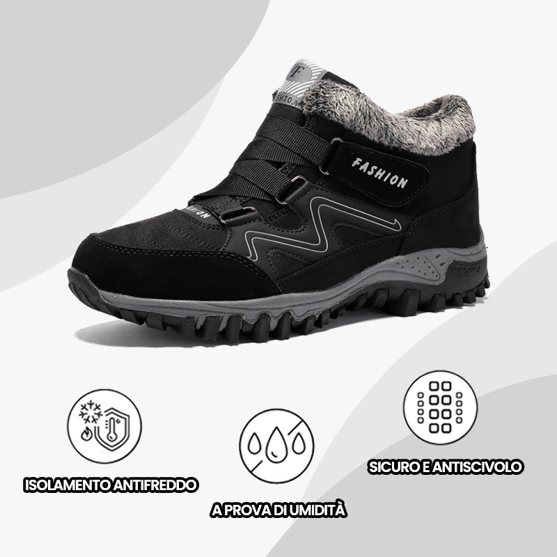 Scarpe ortopediche invernali, acquista ora con il 50% di sconto. Sono caldi e antiscivolo, proteggono meglio i piedi e prevengono il congelamento.
