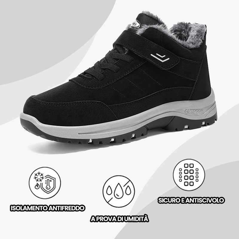 Sconto del 50% sulle scarpe ortopediche invernali, così non sentirai più freddo in inverno, proteggerai meglio i tuoi piedi e allevierai il dolore.
