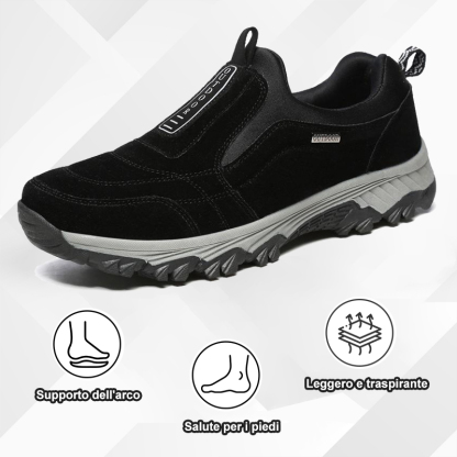 Sconto del 50% sulle scarpe da passeggio alla moda e sulle scarpe ortopediche ergonomiche in prevendita invernale.