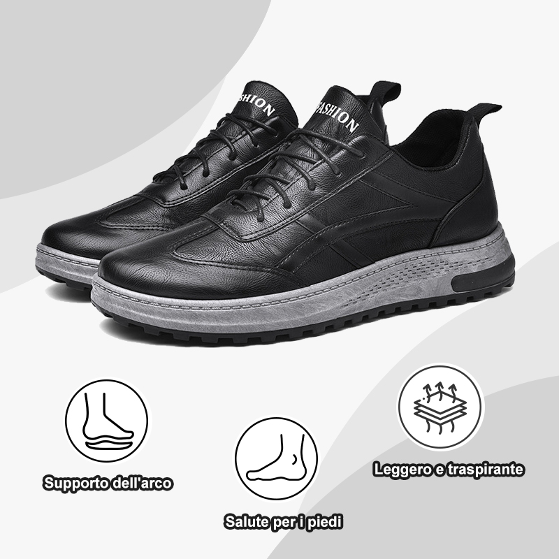 (🔥50% DI SCONTO OGGI - DA NON PERDERE) Scarpe ortopediche da uomo in vera pelle dal design ergonomico