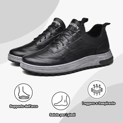 (🔥50% DI SCONTO OGGI - DA NON PERDERE) Scarpe ortopediche da uomo in vera pelle dal design ergonomico