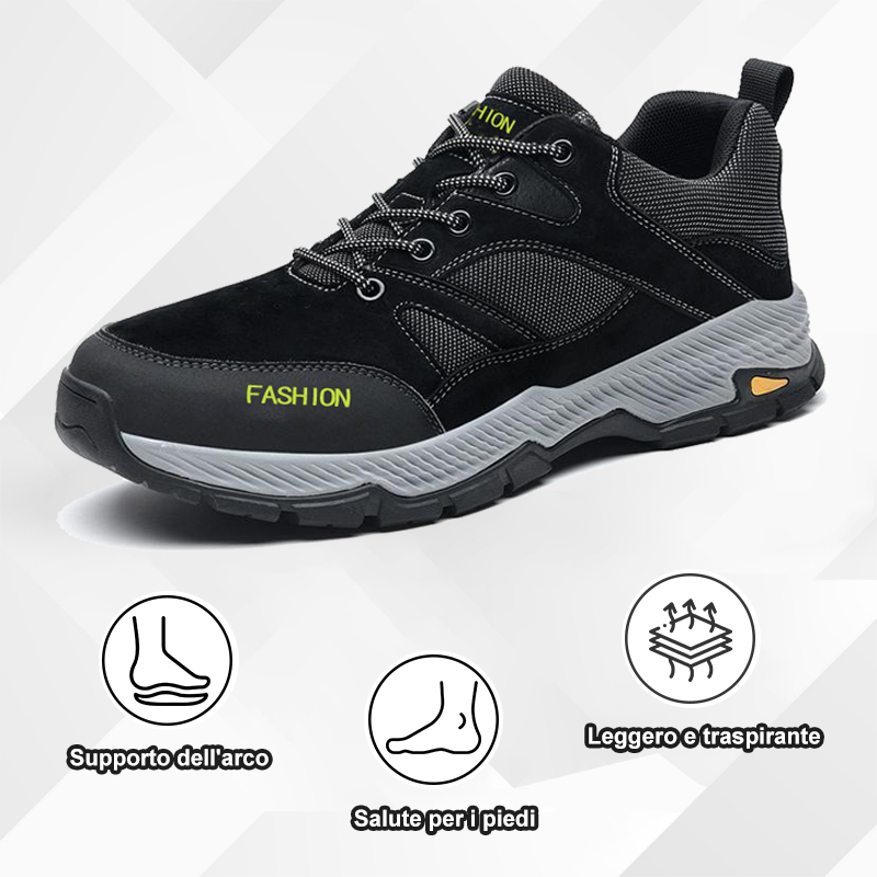 Lo sconto di oggi è del 50%. Le sneakers da uomo sono progettate ergonomicamente per proteggere meglio i piedi e alleviare la pressione.