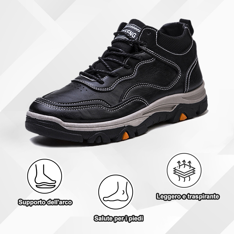 Lo sconto di oggi è del 50%. Le scarpe ortopediche da uomo possono alleviare la pressione sui piedi e proteggere meglio i piedi e le ginocchia.
