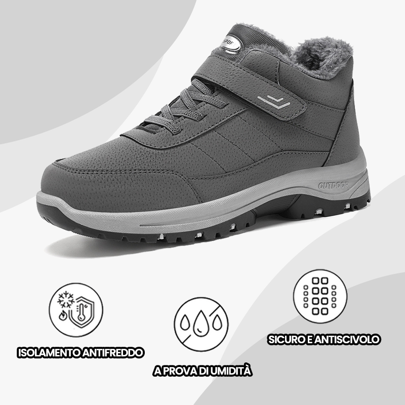 Sconto del 50% sulle scarpe ortopediche invernali, così non sentirai p