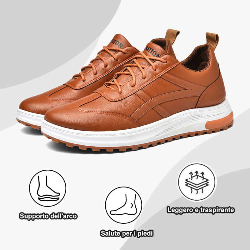 (🔥50% DI SCONTO OGGI - DA NON PERDERE) Scarpe ortopediche da uomo in vera pelle dal design ergonomico