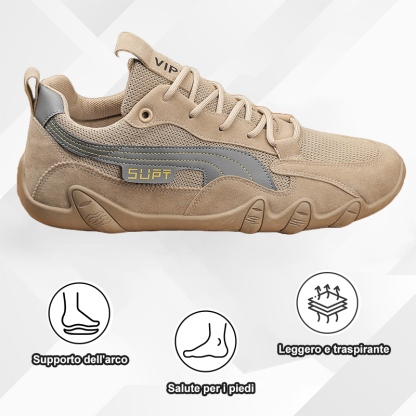 Sconto del 50%, scarpe ortopediche da uomo, alleviano i dolori articolari, si adattano al piede, riducono la pressione del piede