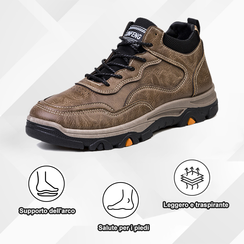Lo sconto di oggi è del 50%. Le scarpe ortopediche da uomo possono all