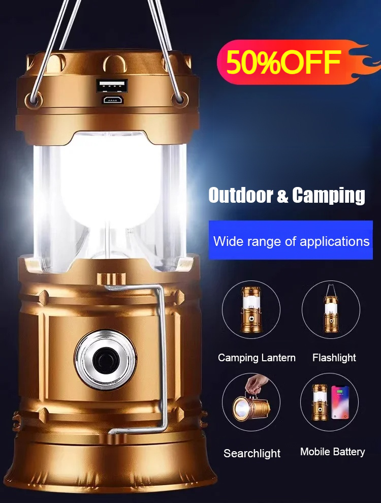 Waterproof Multifunctional Solar Light 💡, 2000 Lumens & Unlimited Endurance ⚡, achieving ZERO electricity bill for the whole year 💰