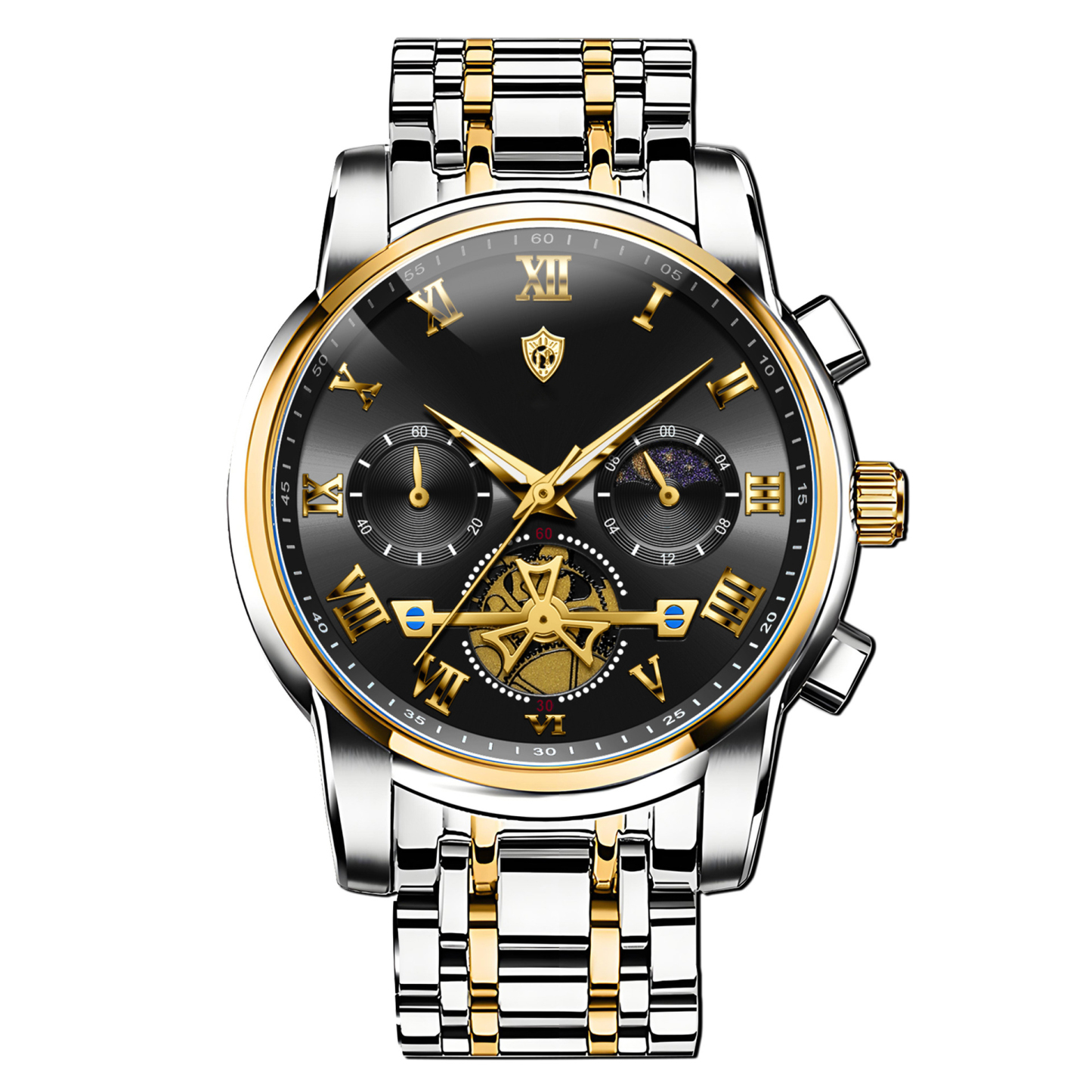 【Trusted by a century-old Swiss brand🏔️】Multifunctional waterproof men's watch