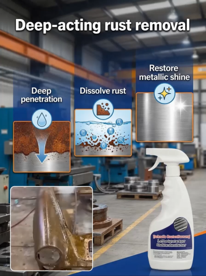 【Quick Rust Removal】Powerful Steel Rust Remover