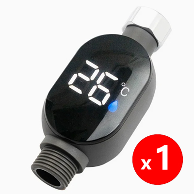 【0 electricity bill】Shower head LED temperature display