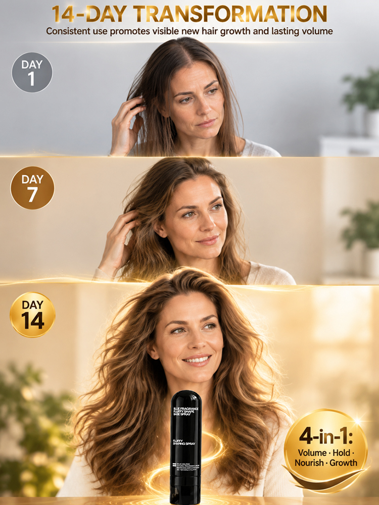 1 Second Fluffy Refreshing Lightweight Styling Spray