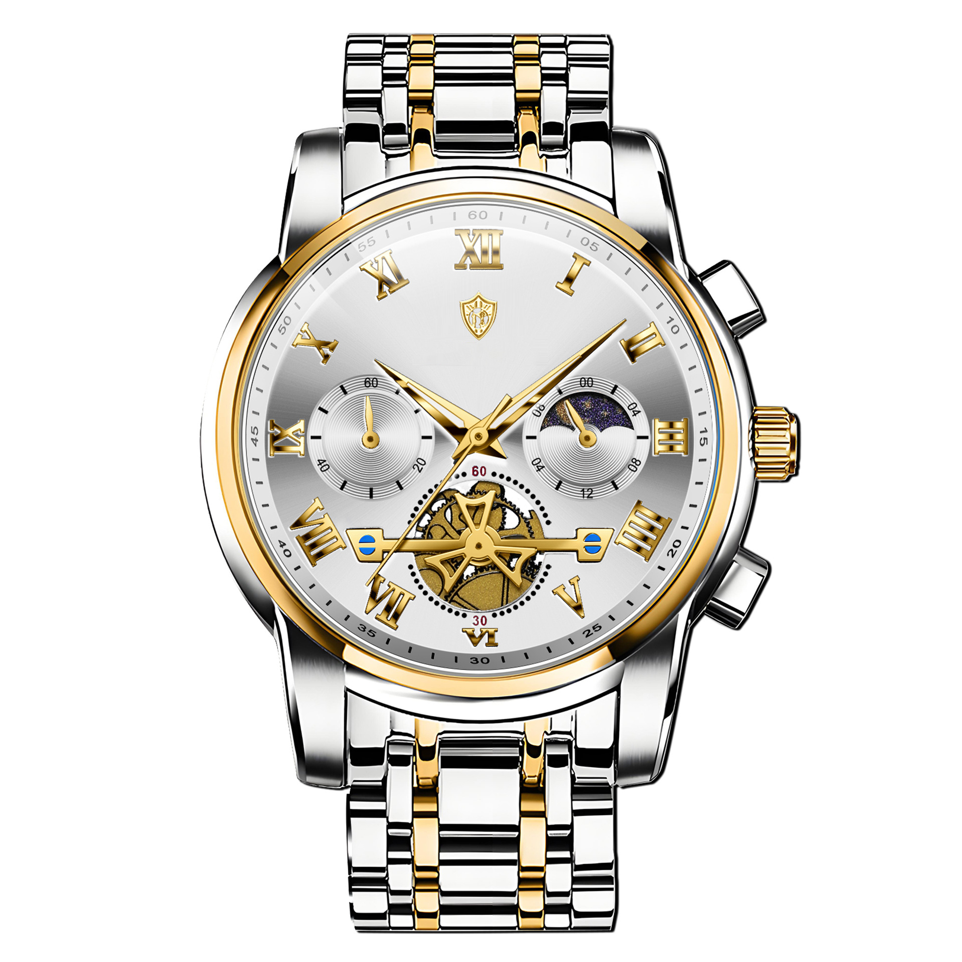 【Trusted by a century-old Swiss brand🏔️】Multifunctional waterproof men's watch