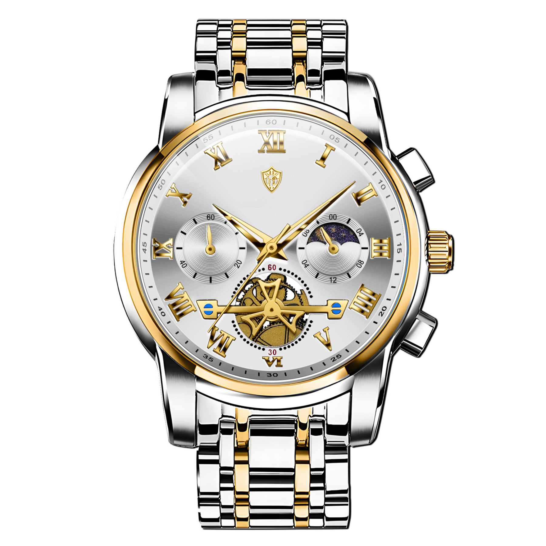 【Trusted by a century-old Swiss brand🏔️】Multifunctional waterproof men's watch