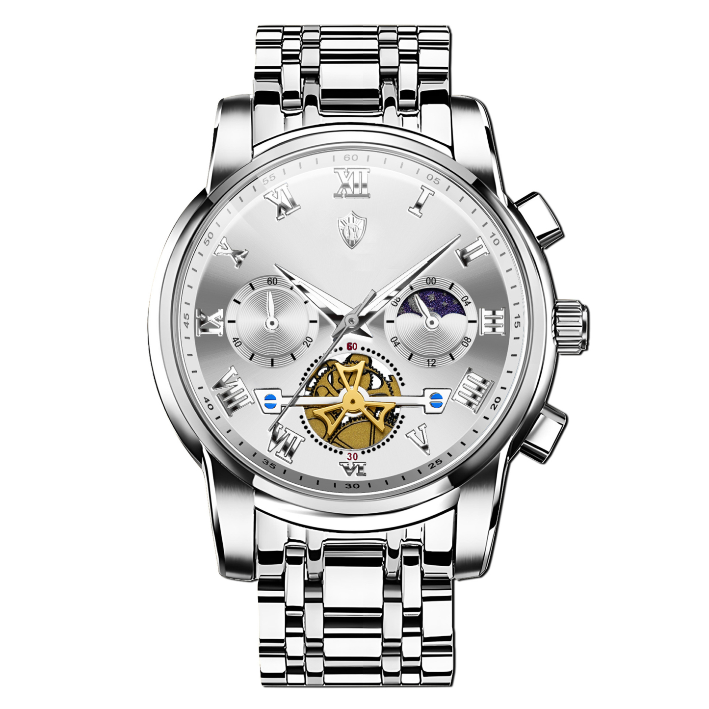 【Trusted by a century-old Swiss brand🏔️】Multifunctional waterproof men's watch