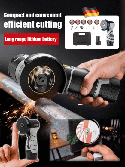 UL Safety Certified ⚡ 4-in-1 Mini Angle Grinder – Safe for Beginners! ✨