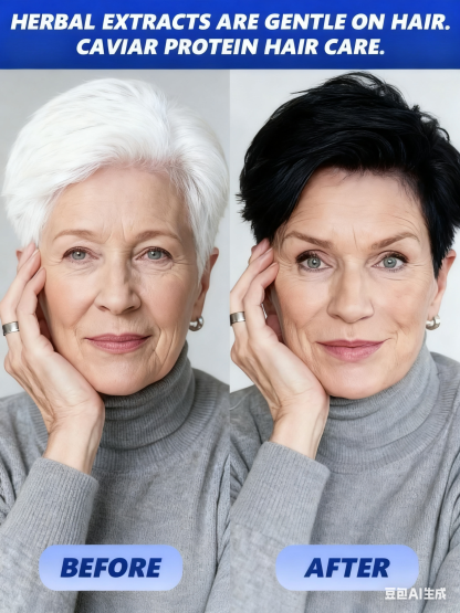  Instant Dye Comb: Comb in 10s to Cover Grays, No more messy roots!
