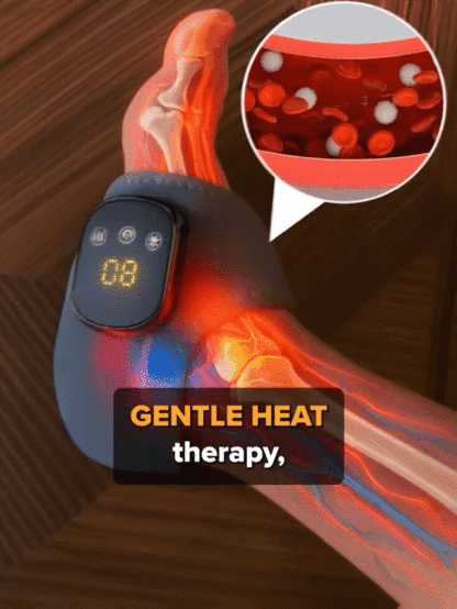 3-in-1 Therapy Ankle Massager 🦶, 360° Contoured Fit for Ankles, Deeply Relieves Muscle Tension 💆‍♂️!