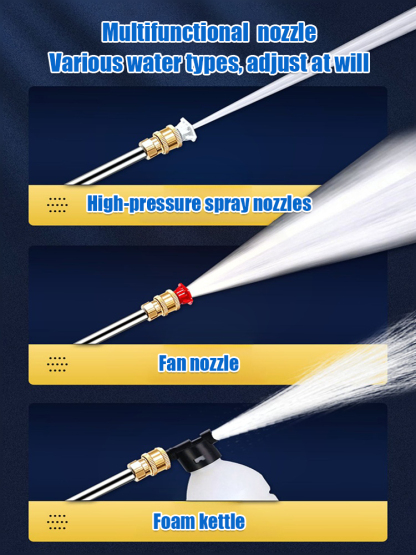 1 Bestseller on Amazon 🥇 | High-Pressure Car Wash Gun 💦 | 6-10M Range for Effortless Cleaning 🚗