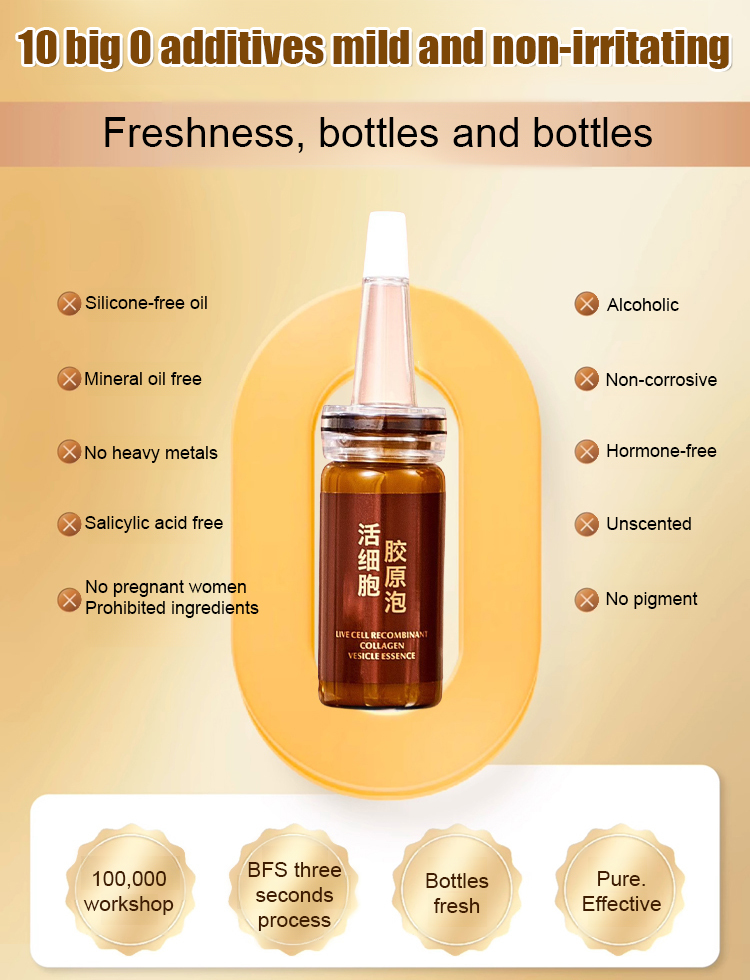 【Cinema-Style Dupe】Cell Recombinant Collagen Vesicle Essence ✨ 99.76% Firming Rate 🧴 1-Swipe Wrinkle Reducing & Anti-Aging