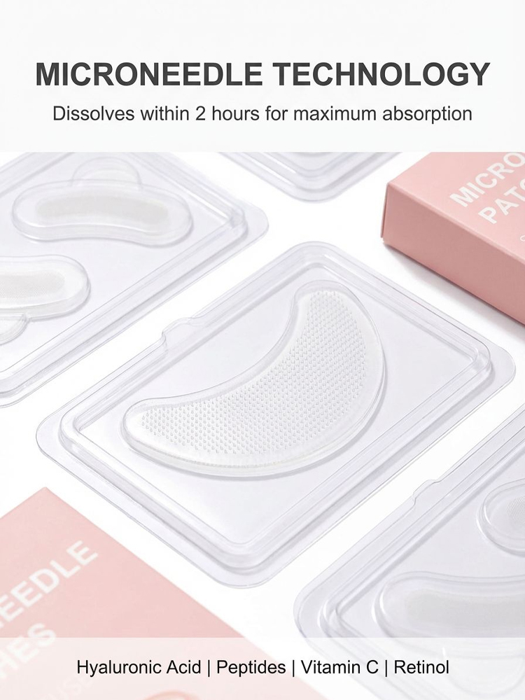 [The more severe the condition, the better the effect] Anti-wrinkle microneedle eye patches