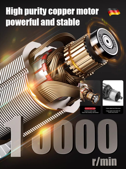 UL Safety Certified ⚡ 4-in-1 Mini Angle Grinder – Safe for Beginners! ✨