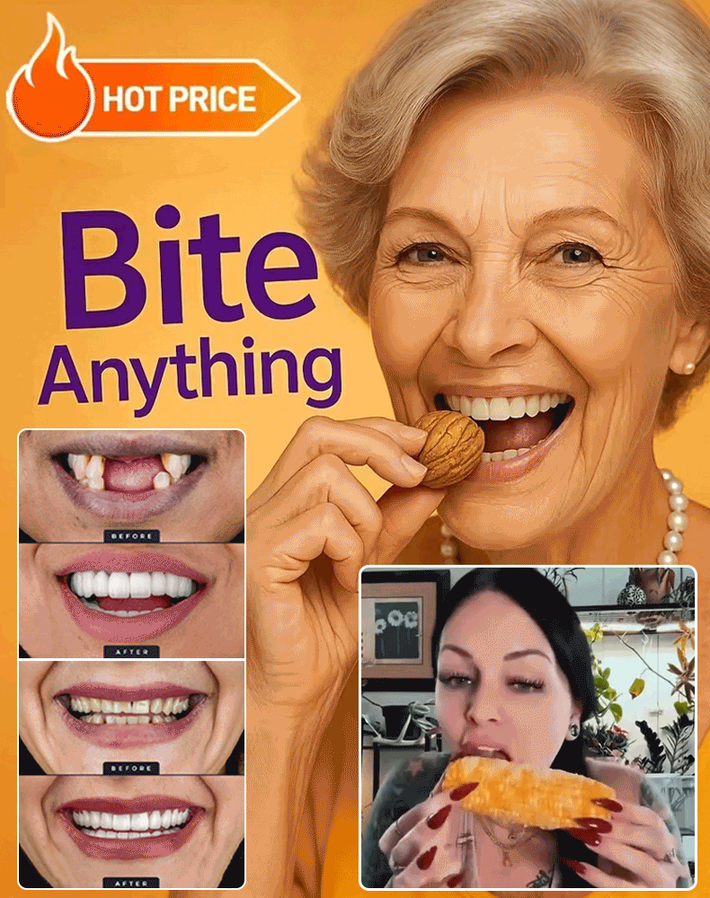 【Offer ends today: 50% off】Perfectly natural-fit denture set😁