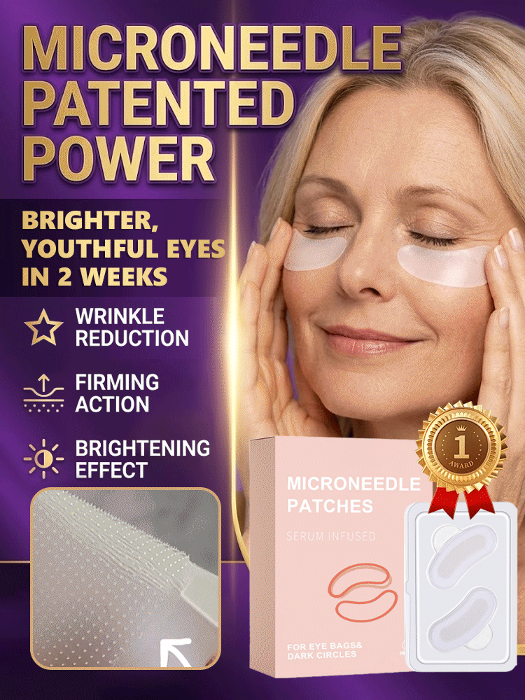 [The more severe the condition, the better the effect] Anti-wrinkle microneedle eye patches