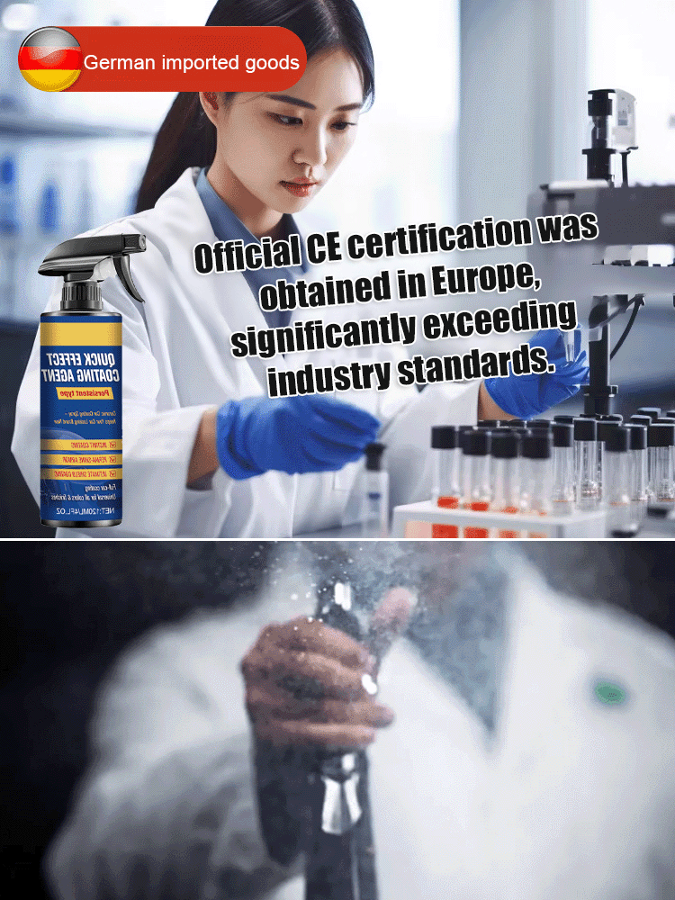 Co-developed by top German engineers & F1 World Champion Team 🏆, Automotive Nano Ceramic Coating! Full-car coating in just 5 minutes ⏱️