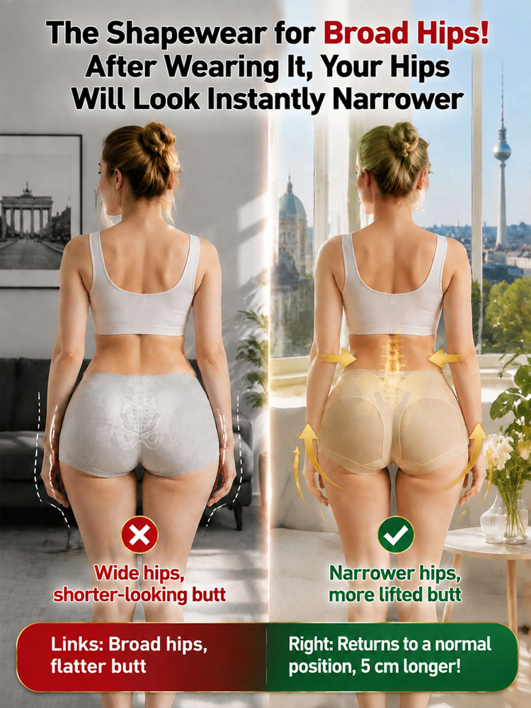 【High Waist Seamless Shaping Panties】1-Sec Seamless Shaper: Wear daily to instant 3D pelvic lift, No more panty lines!